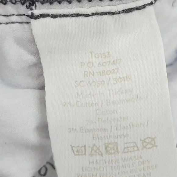 Boden Black Frayed Hem Women's Mid‎ Rise Jeans Size 4 , 28CT - Picture 8 of 11